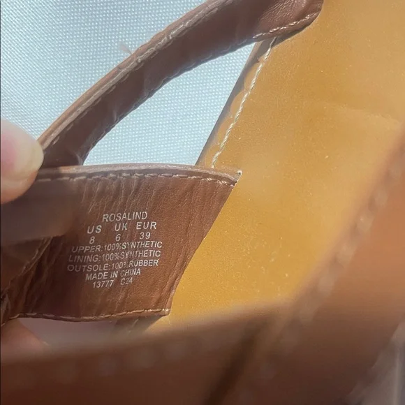 Ralph Lauren Brown Sandals - Picture 3 of 4